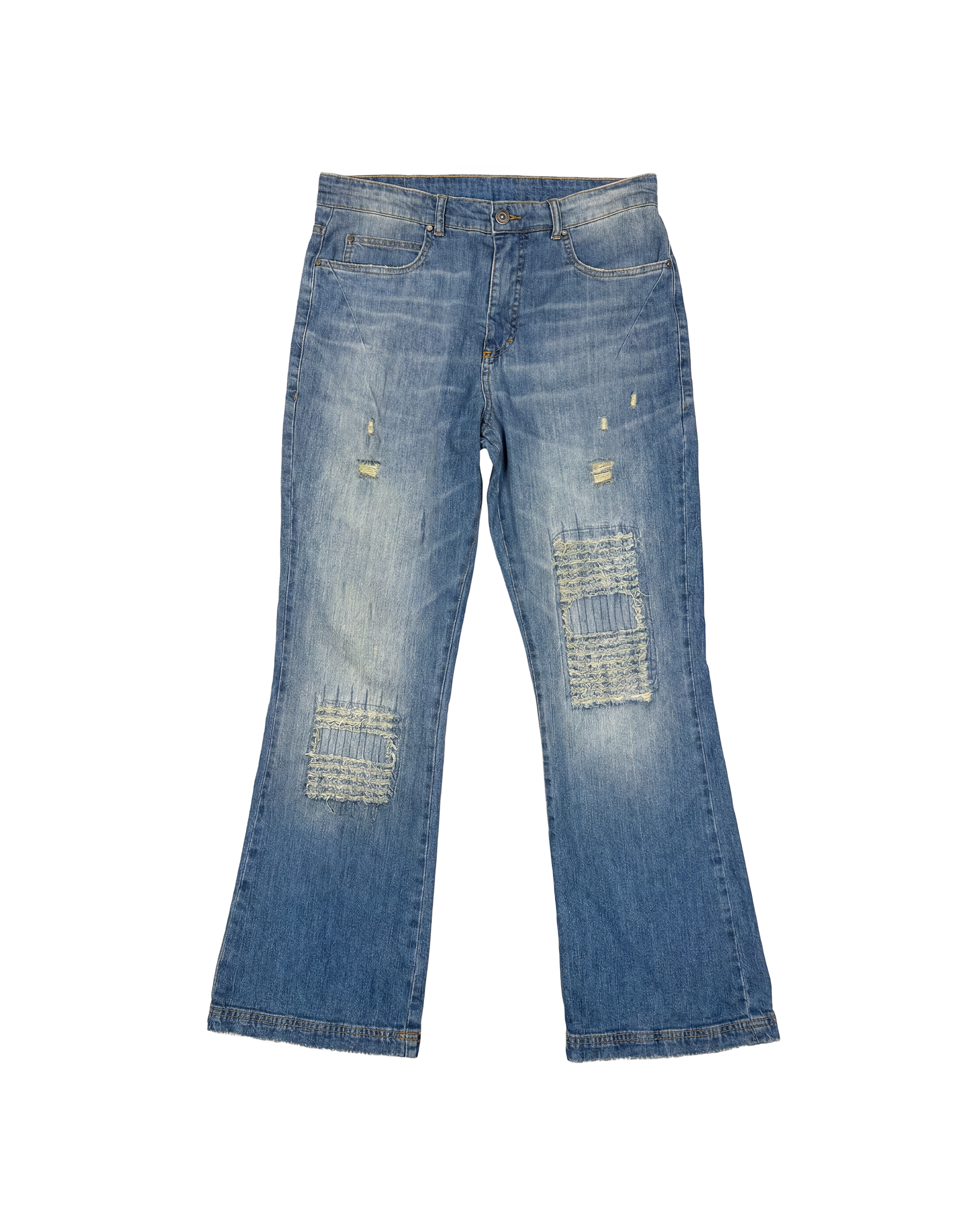 BOOTCUT TWILL/DENIM BLUE JEANS