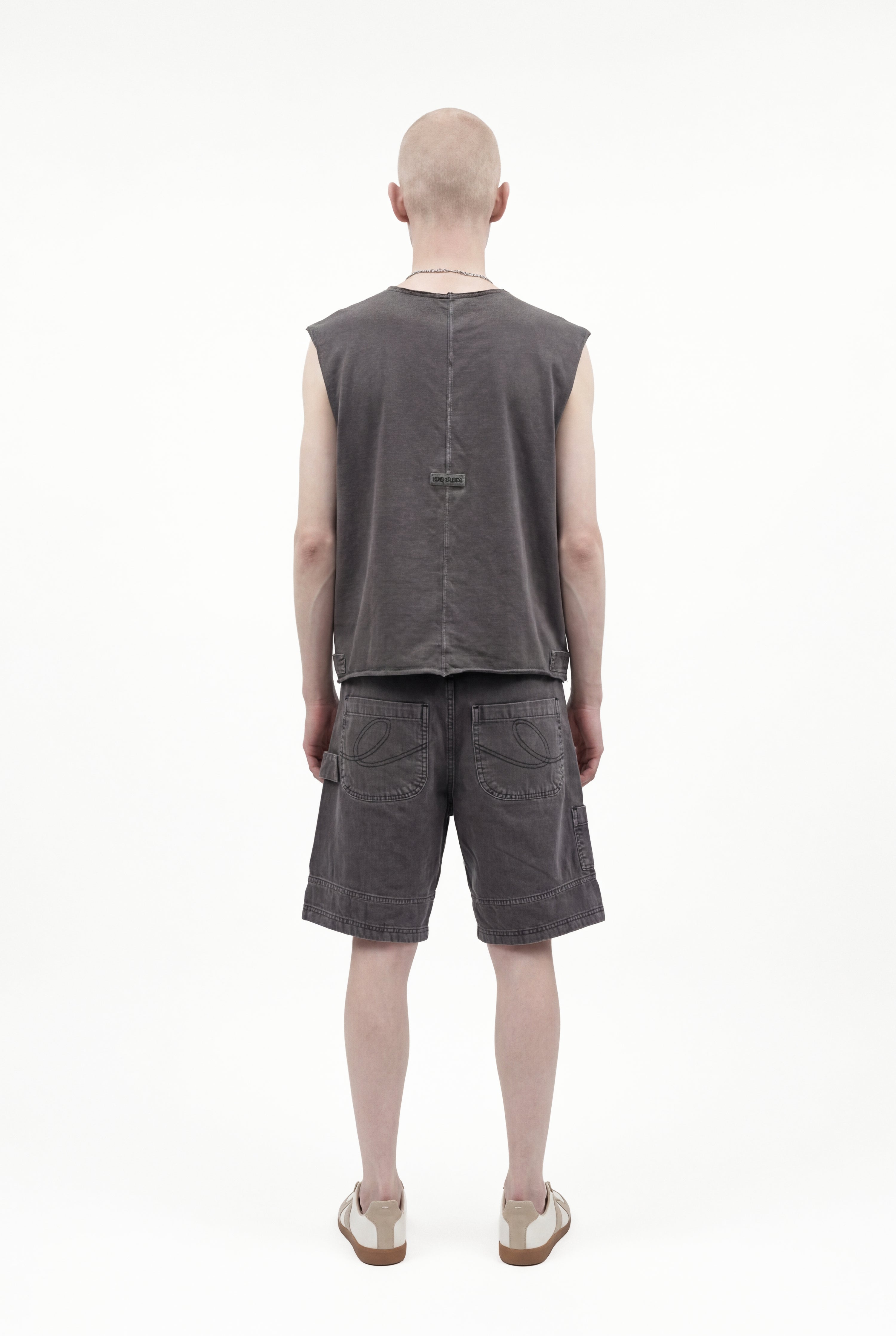 DENIM CARPENTER SHORTS