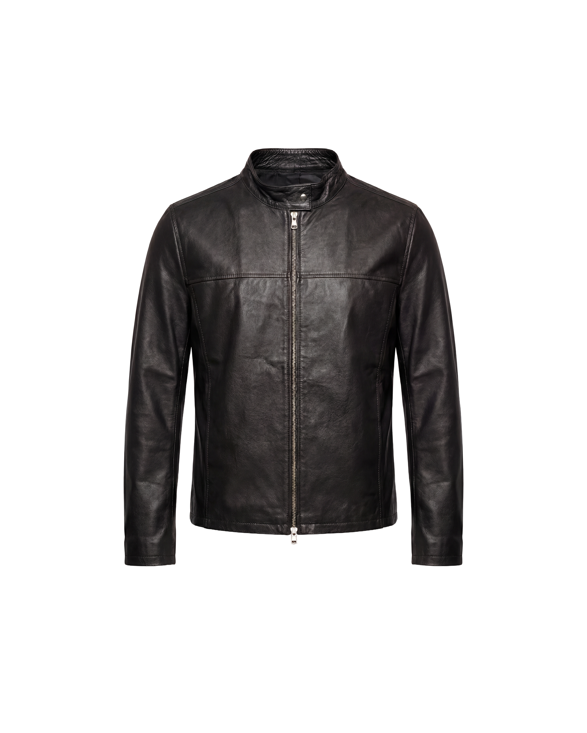 BLACK LEATHER JACKET