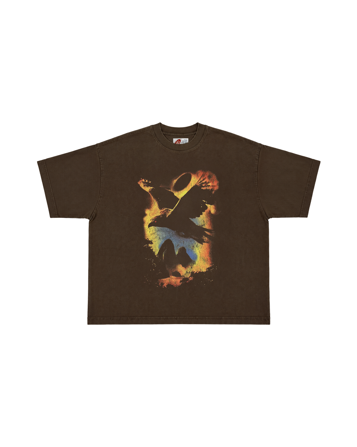 RAVEN STONED BOXY TEE x WSG