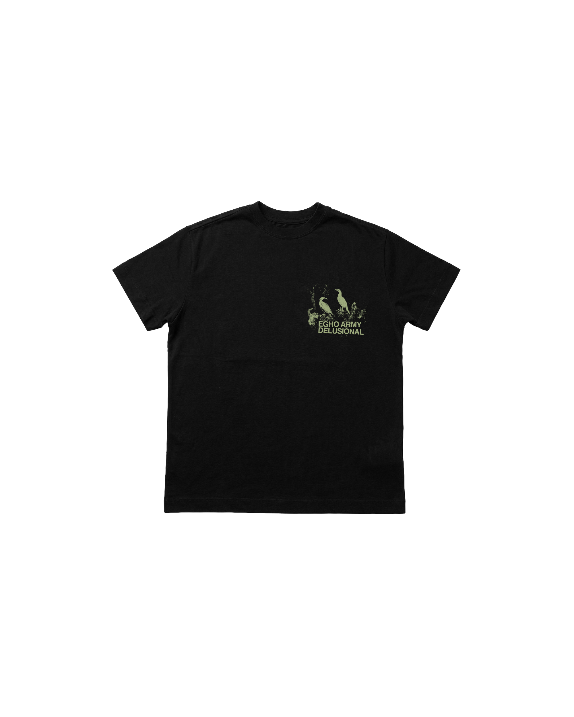 DELUSIONAL REGULAR TEE - BLACK