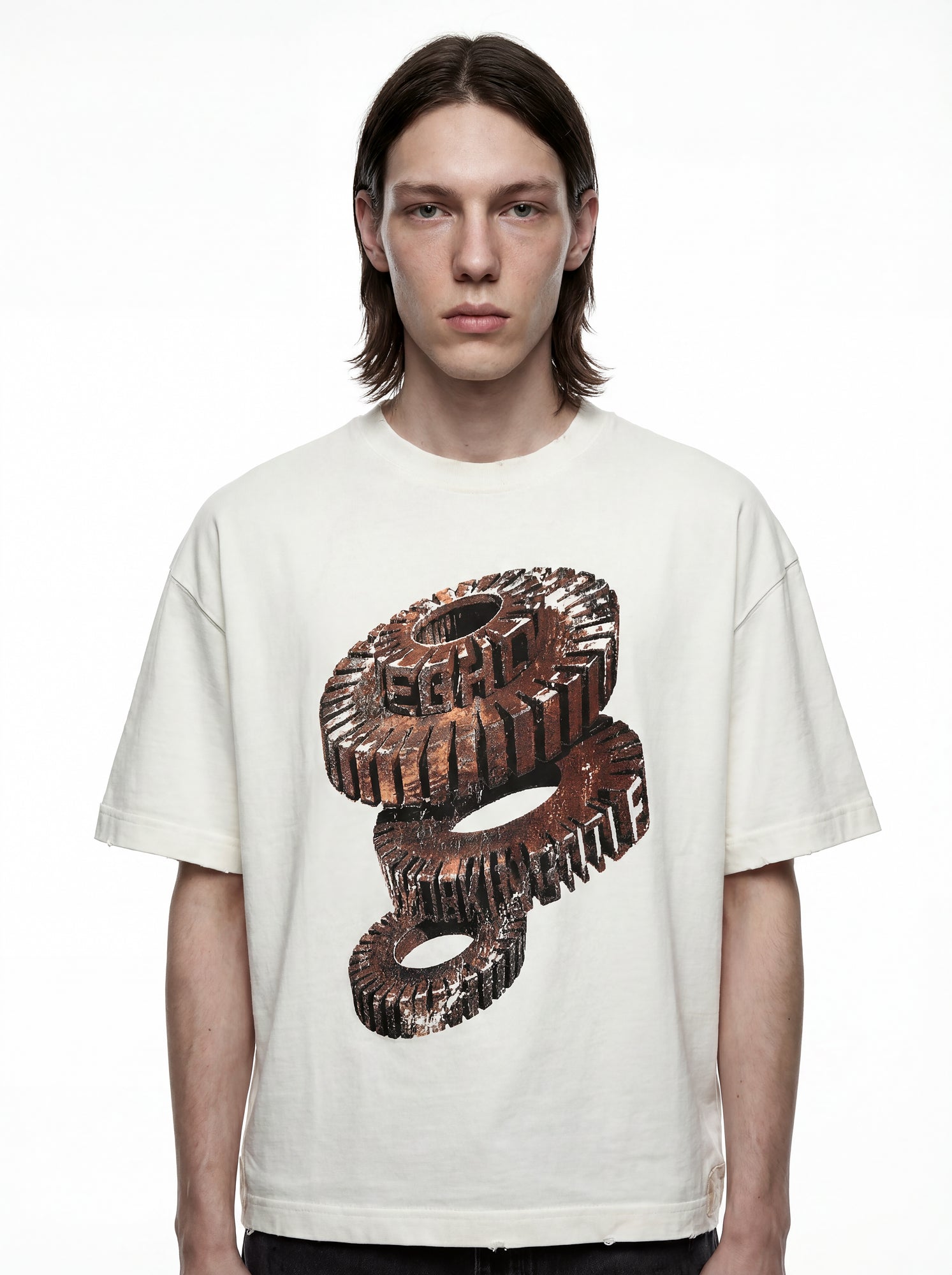 GEARS BOXY TEE OFF