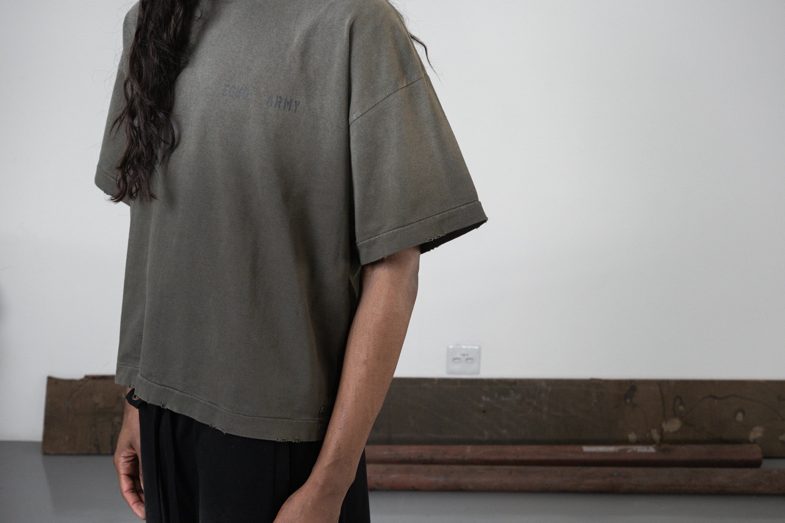 UNF - OVERBOXY TEE - BELUGA