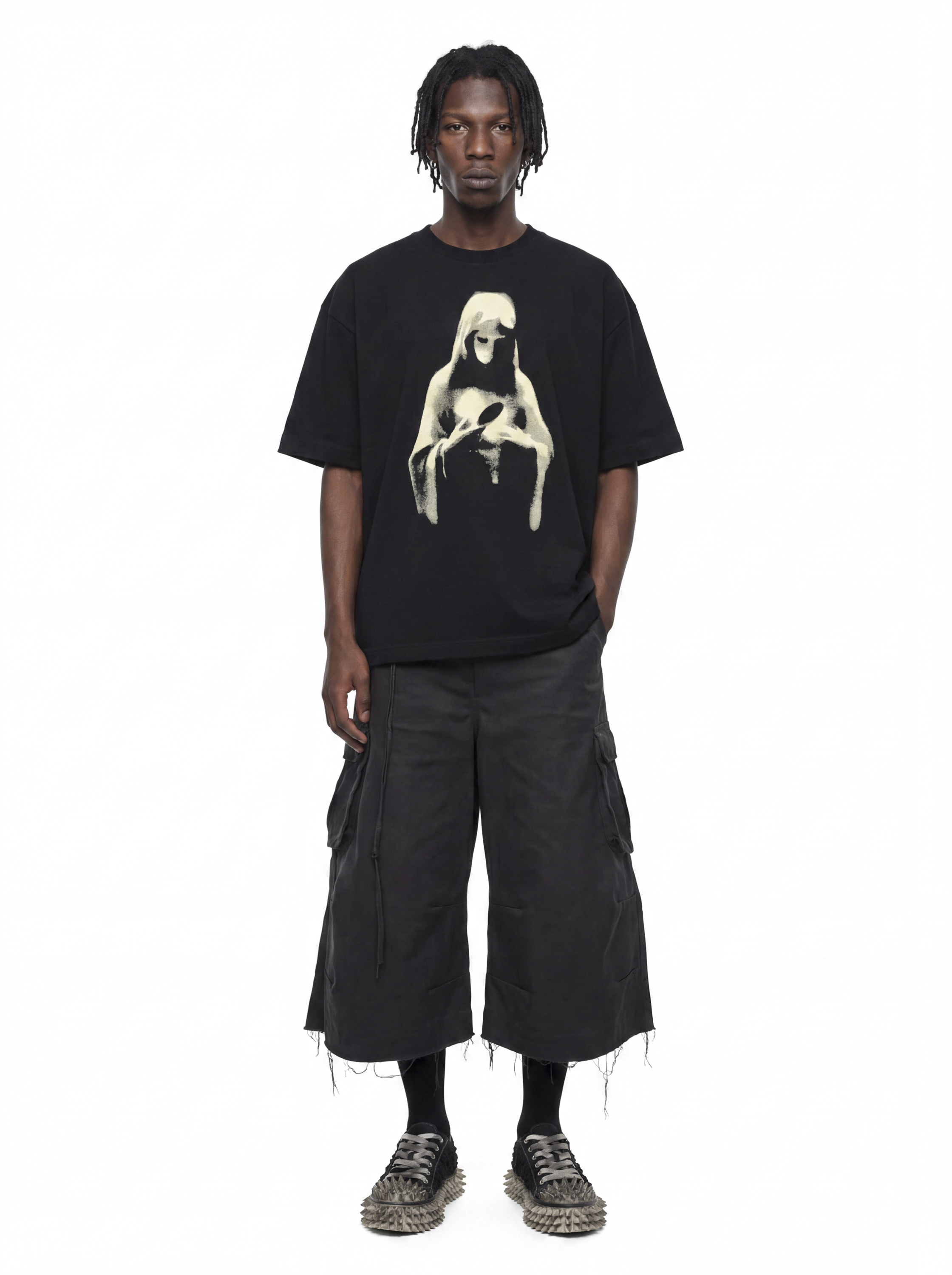 CARGO SHORTS VULTURE BLACK