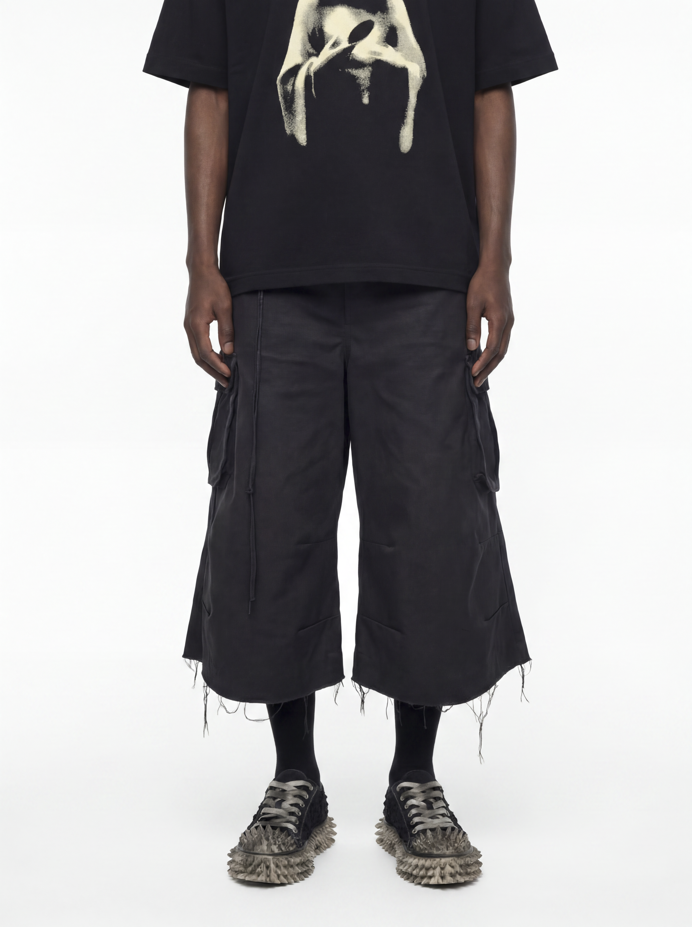 CARGO SHORTS VULTURE BLACK