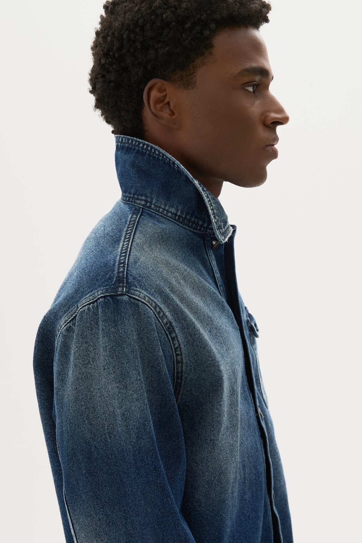 WORN DENIM JACKET  x WSG