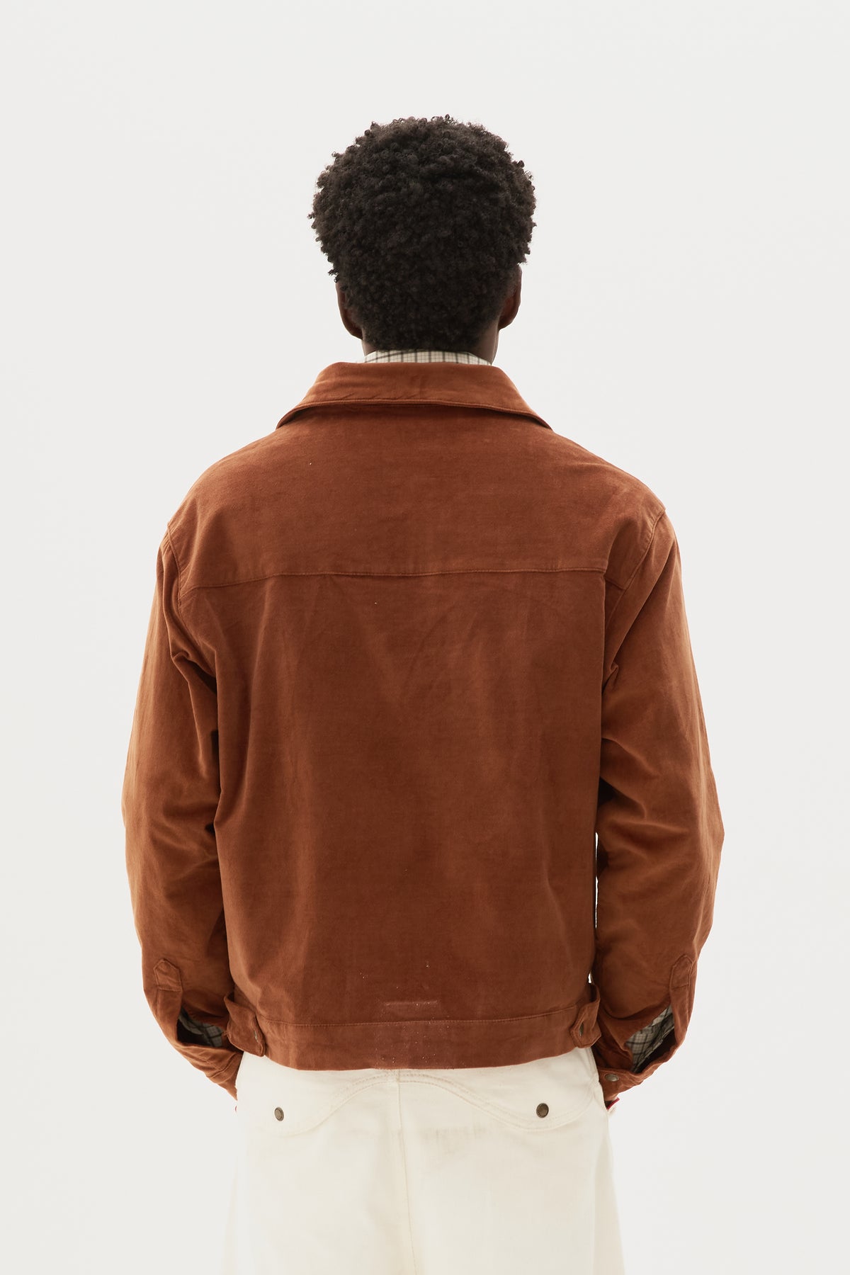 RUST VELVET JACKET x WSG