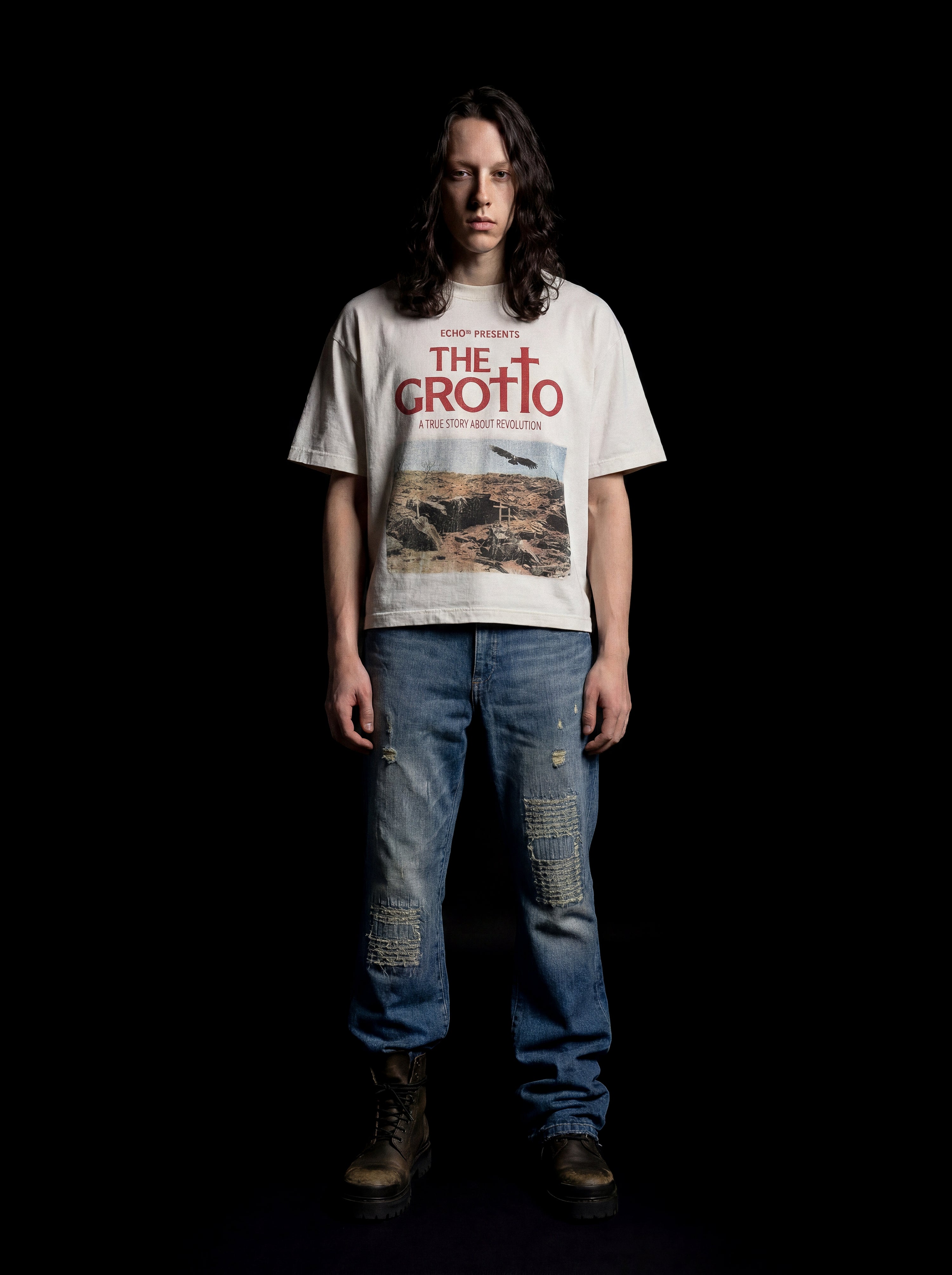 THE GROTTO BOXY TEE