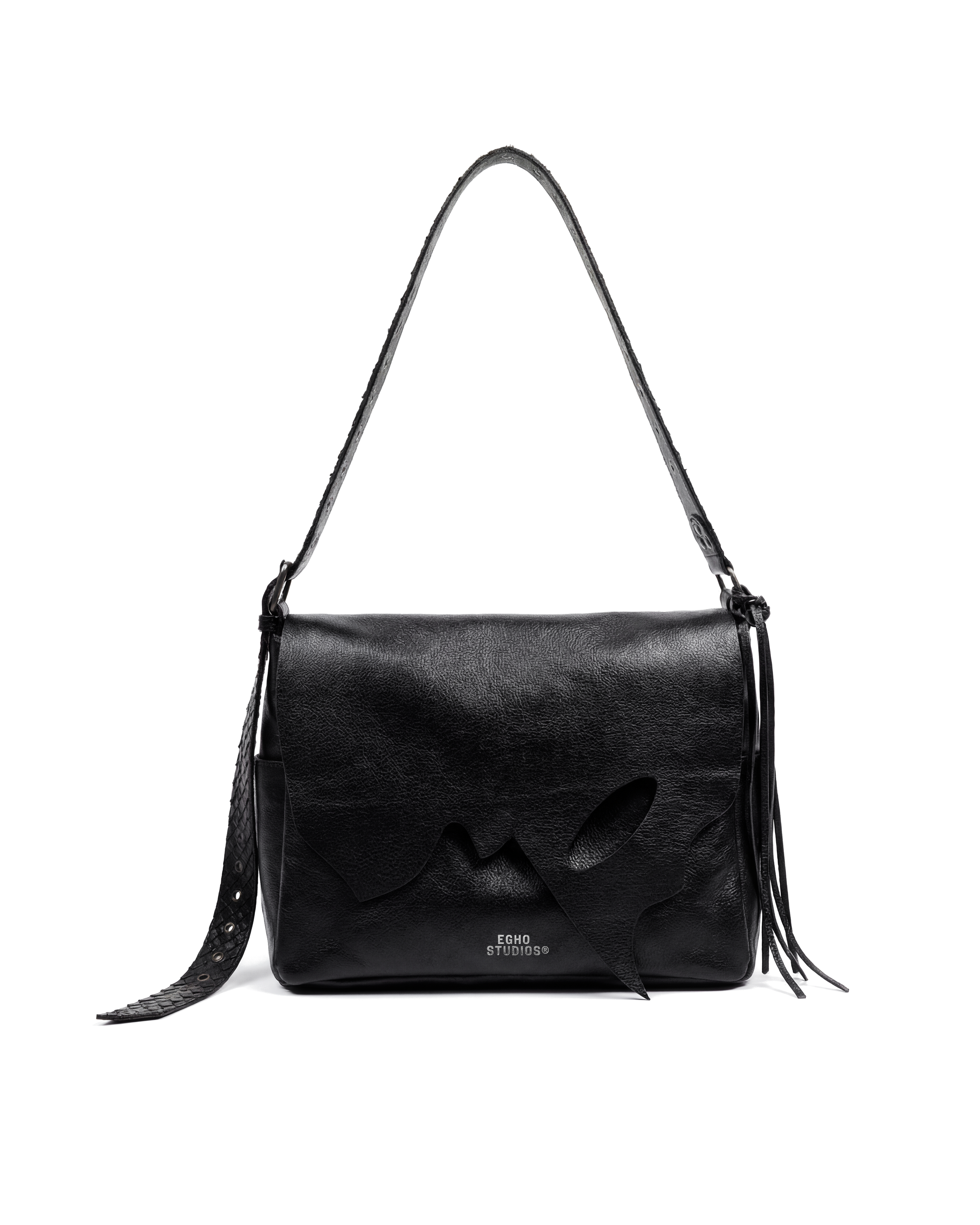 L'OBSCUR LEATHER BAG - BLACK (PRE-ORDER)