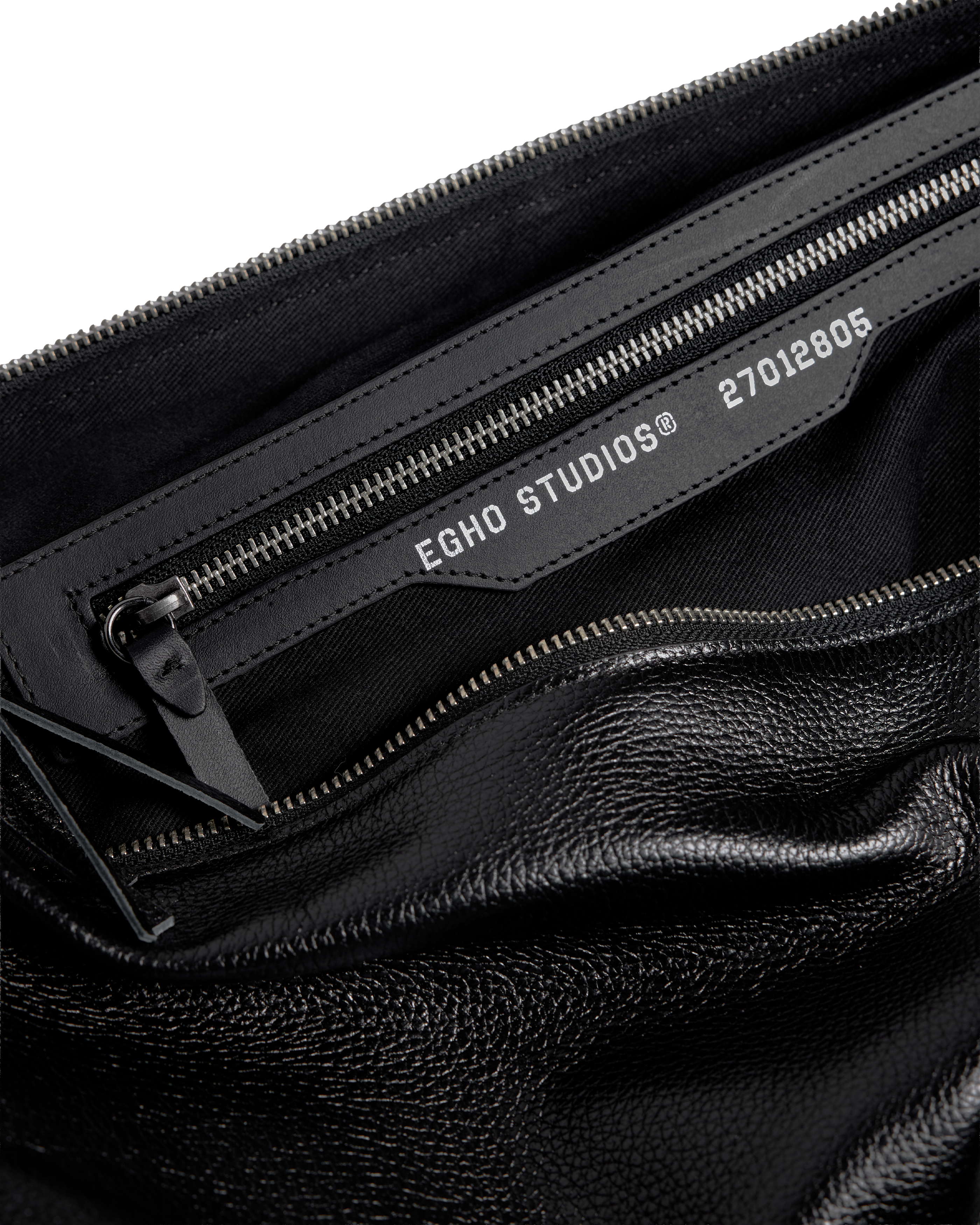 L'OBSCUR LEATHER BAG - BLACK (PRE-ORDER)