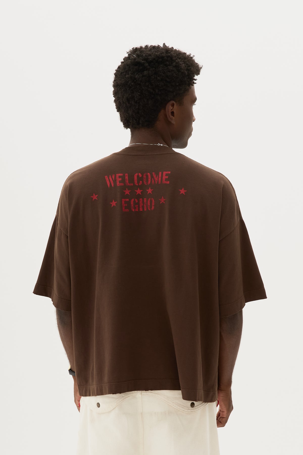 RAVEN STONED BOXY TEE x WSG