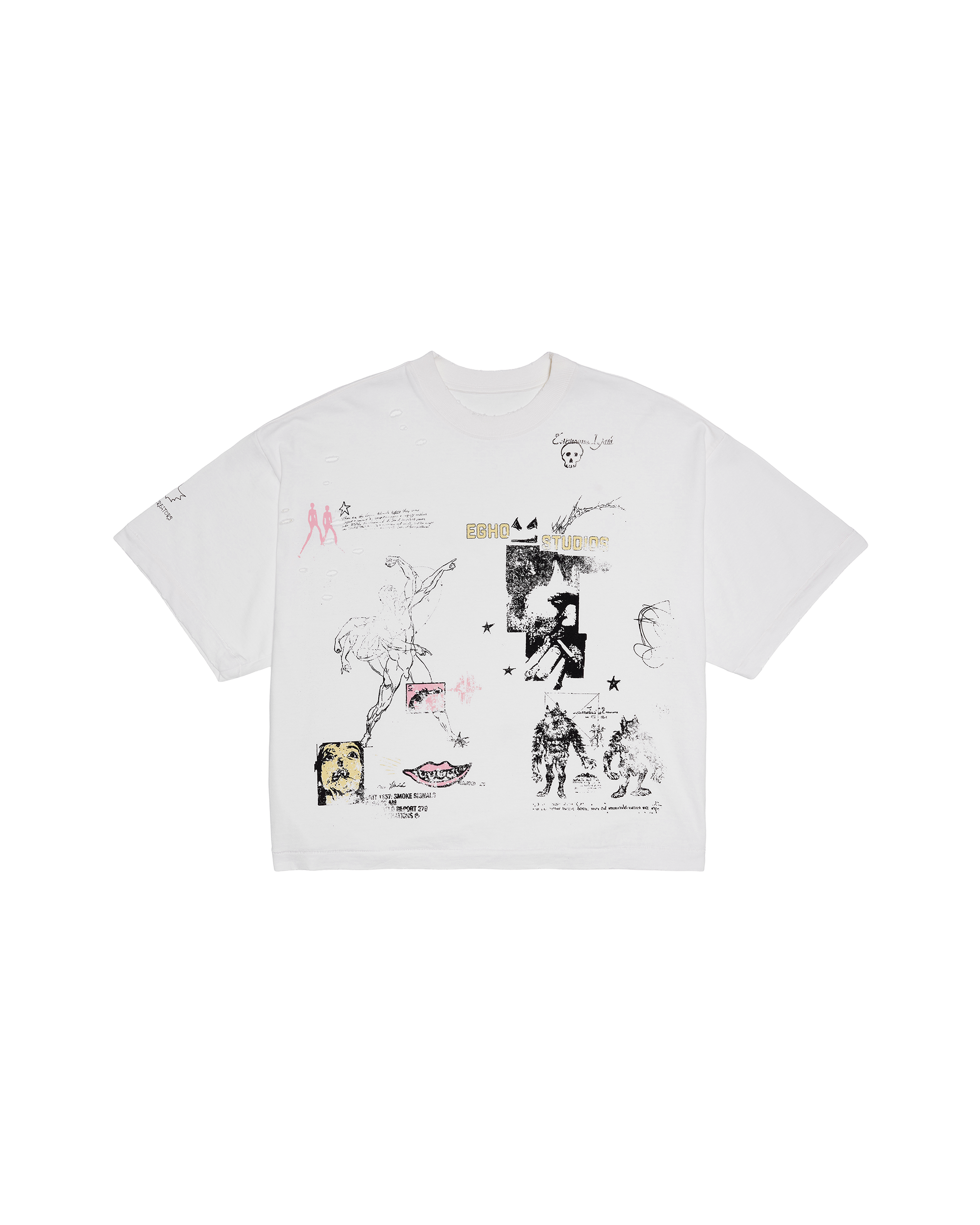 ZINE OVERBOXY HEAVY TEE - OW
