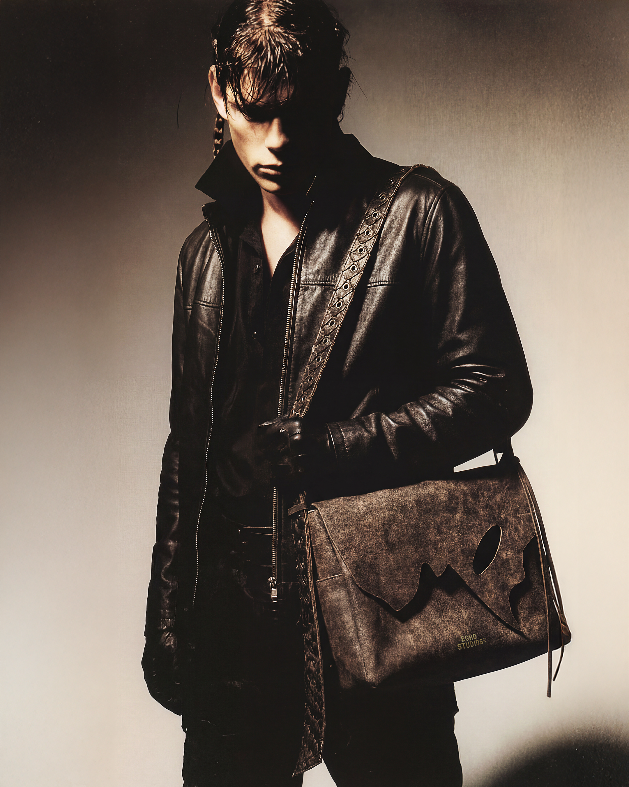 L'OBSCUR LEATHER BAG - TOBACCO (PRE-ORDER)