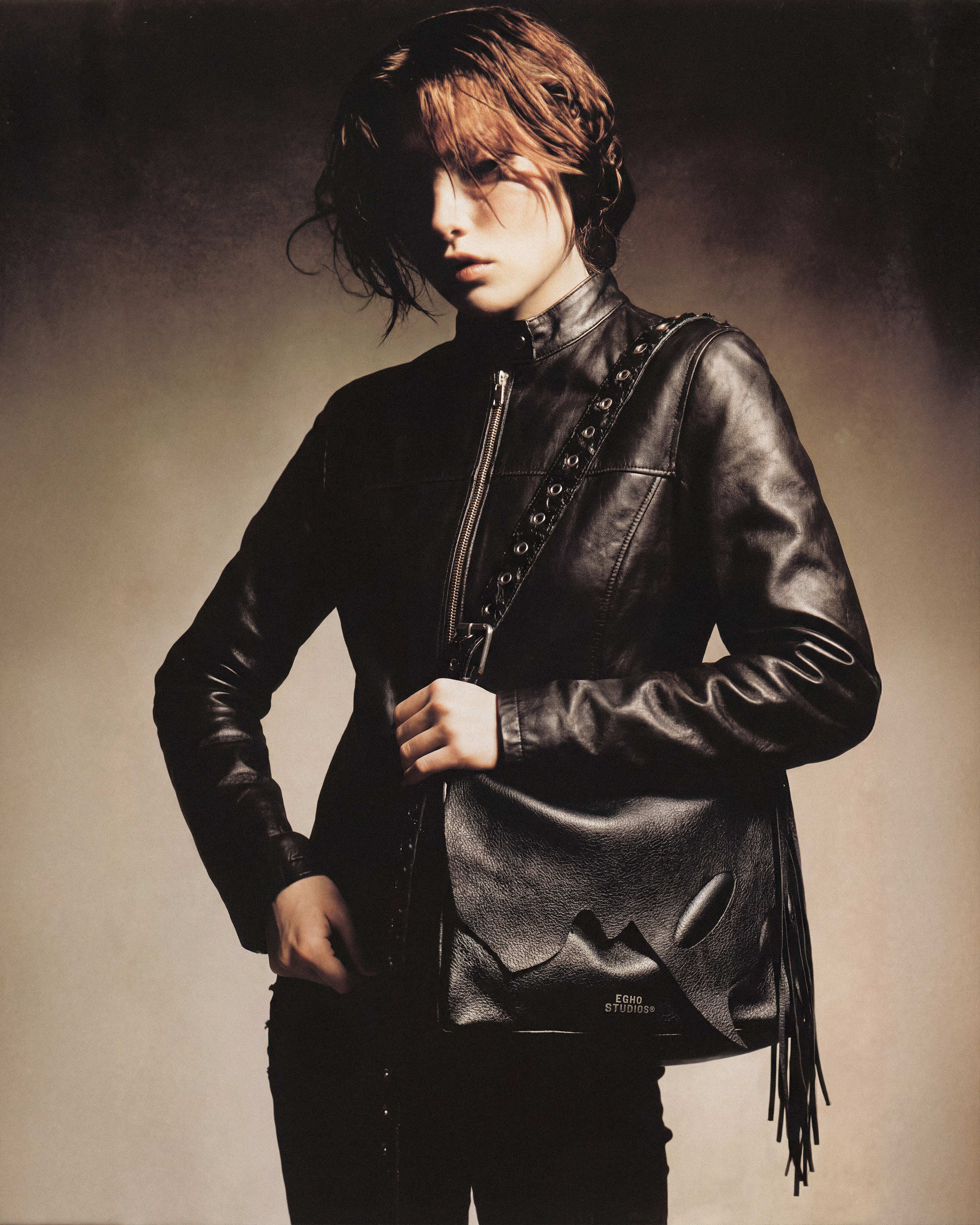 L'OBSCUR LEATHER BAG - BLACK (PRE-ORDER)