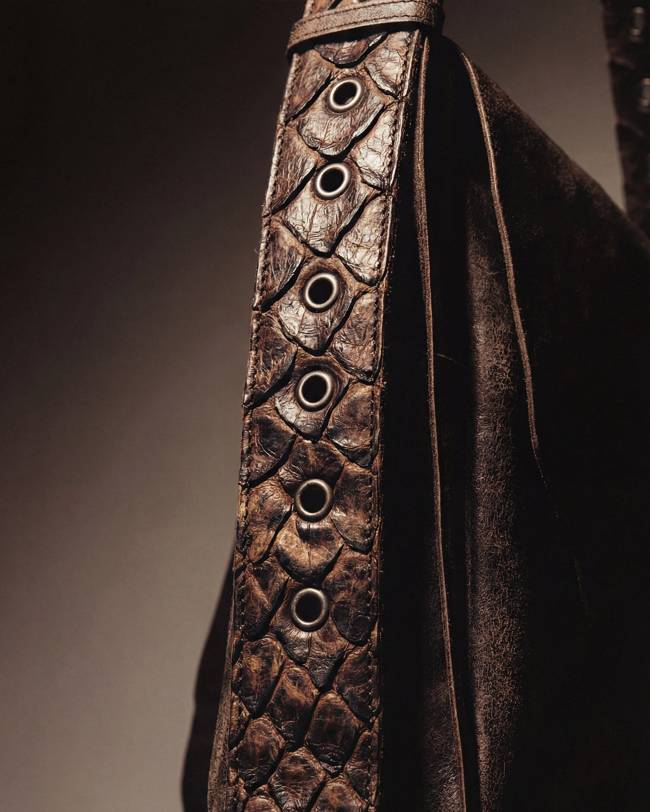 L'OBSCUR LEATHER BAG - TOBACCO (PRE-ORDER)